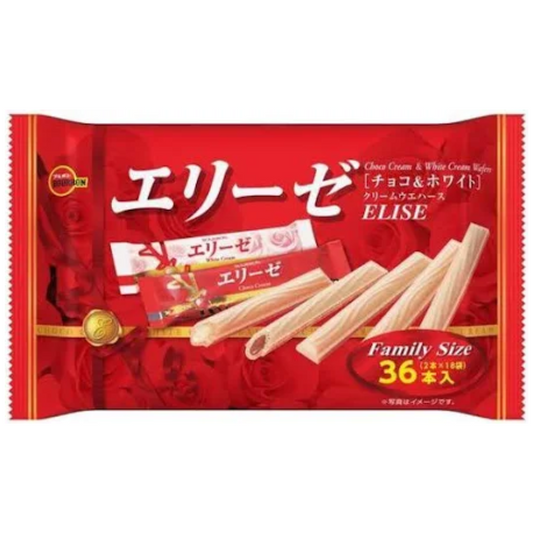 Elise Family Size 36 Pieces (Thin biscuits filled with chocolate and milk cream)