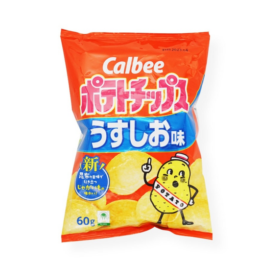 Calbee Potato Chips Light Salt
