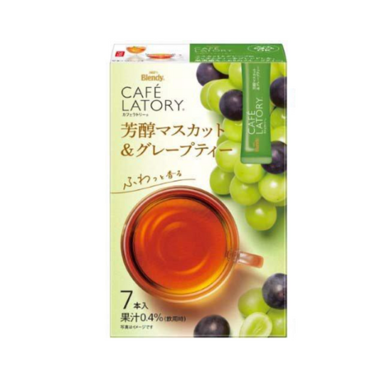 Café Latorre Stick Tea Masks & Fragrant Grape (Box of 7 Sticks)