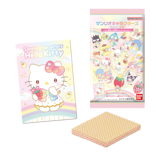 Sanrio Characters Weaver 10 - Let's all celebrate the 50th anniversary of Ichigo Newspaper♡