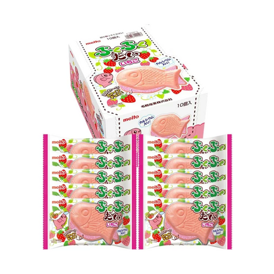 Bokbok Tai Air-N Choco Strawberry Flavored Candy - 10 Pieces Box