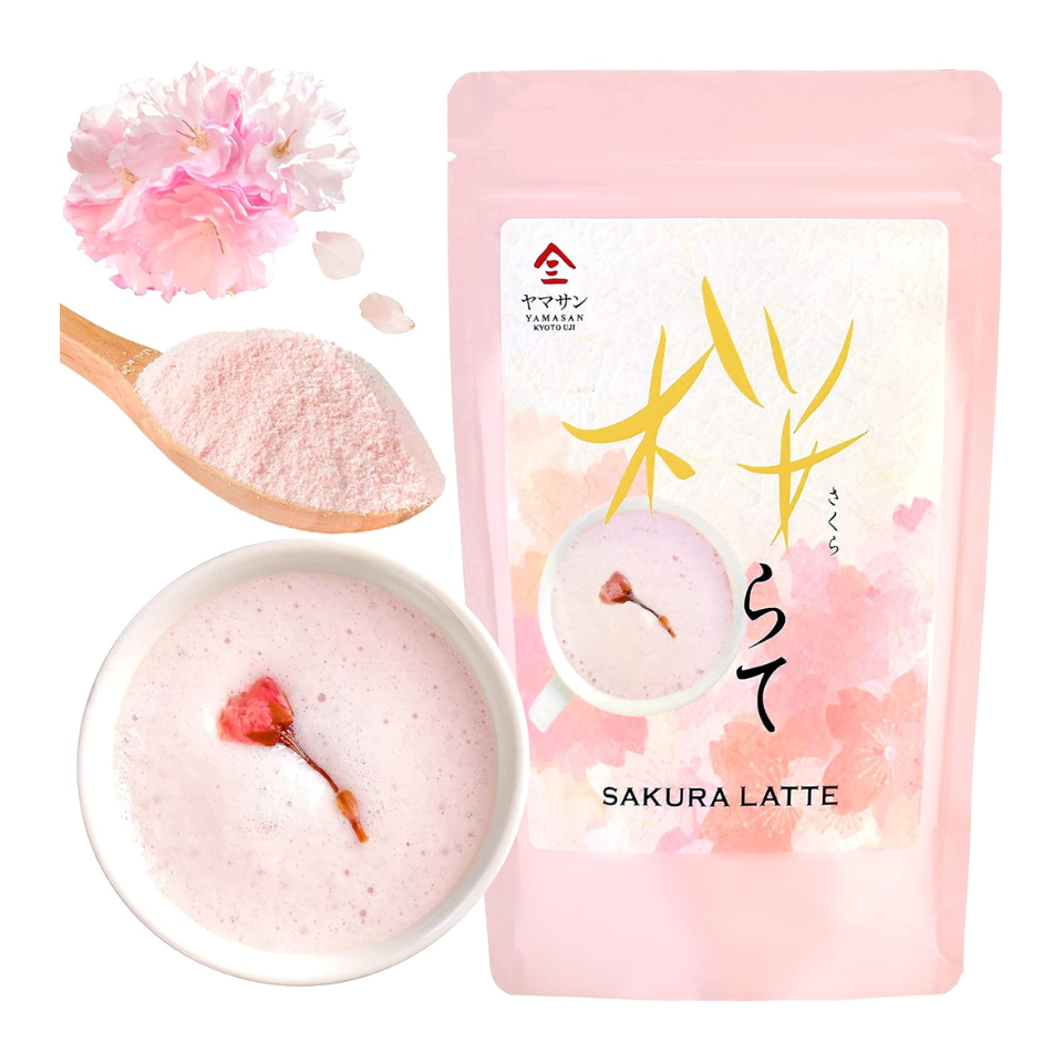 Sakura Latte (100g) – Infused with local Japanese cherry blossoms