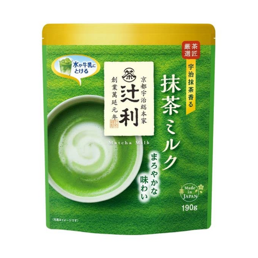 Tsujiri Matcha Milk Tea