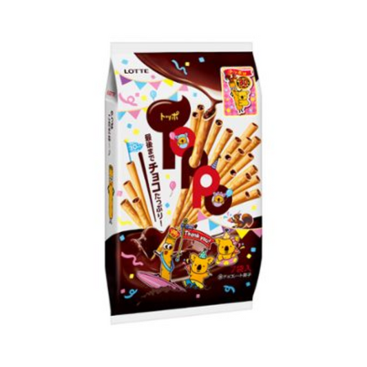 Topo from Lotte 8 bags (chocolate filled rusks)
