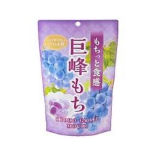 Kyoho Mochi (Kyoho Grape Flavored Rice Dessert)