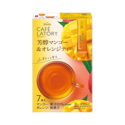 Rich mango and orange tea