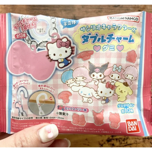 خصيات سانريو غومي تشارم مزدوج