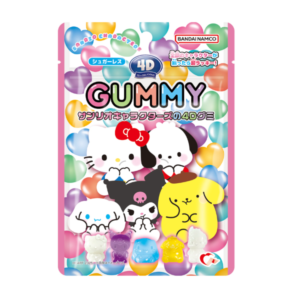 حلوى جيلي 4D / شخصيات سانريو