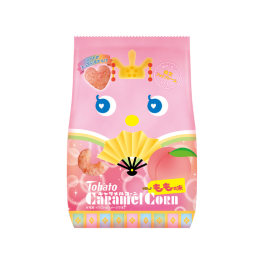 كَرامل كورن بنكهة الخوخ