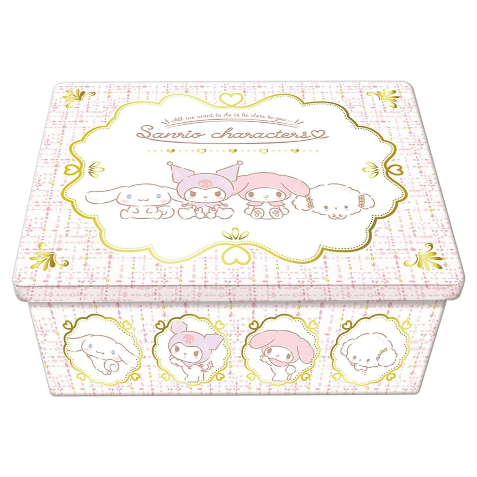 علبة شوكولاتة معدنية بشخصيات سانريو