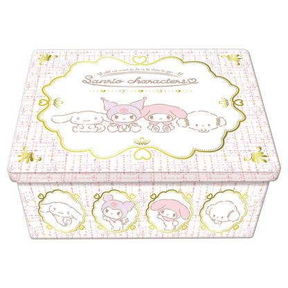 علبة شوكولاتة معدنية بشخصيات سانريو
