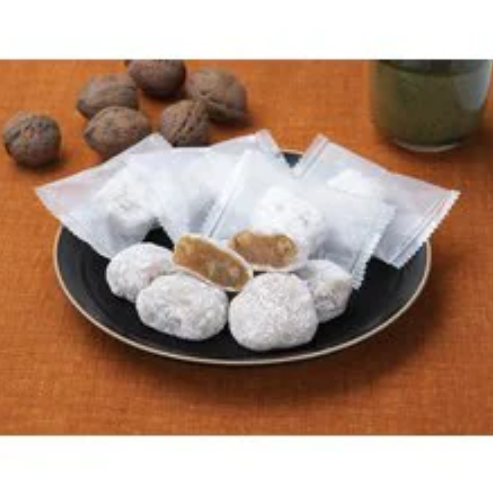 Walnut mochi