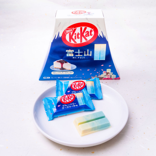 Kit Kat Mount Fuji Blueberry Cheesecake Flavor